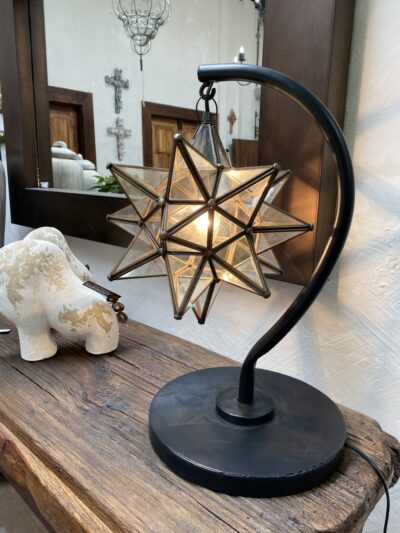 Star Lamp 50cm Clear glass – Limited edition.