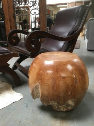 Teak Root Side Table – Natural