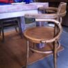 Cafe Chair Natural Wash with Grey undertones