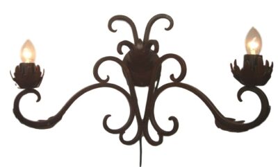 Candelabra Hojas  wired – 640 x 400 x 240mm