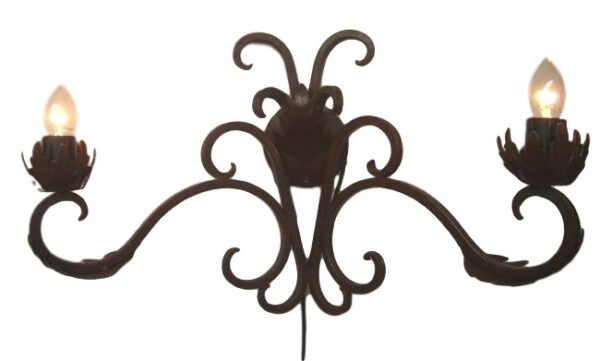 Candelabra Hojas wired – 640 x 400 x 240mm