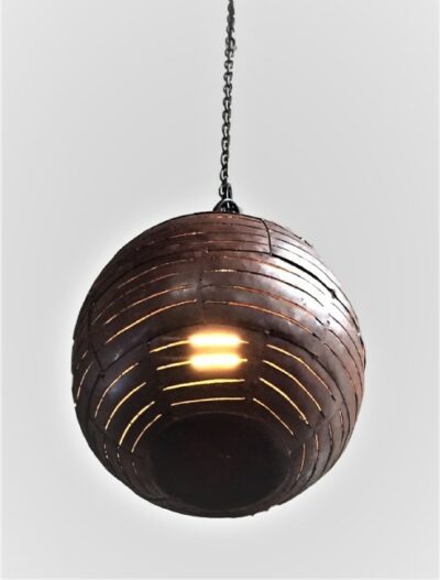 Monaco Sphere | Handforged Iron 30cm light shade