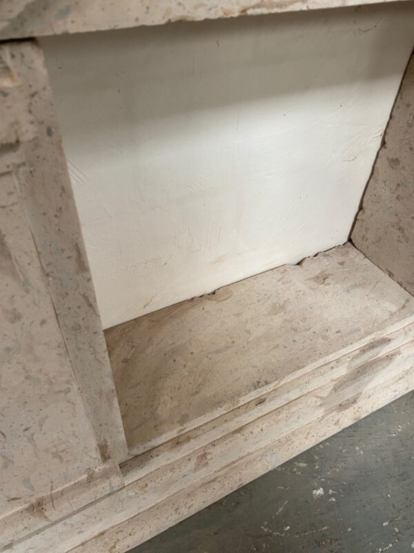 Solid Canterra Stone Hand carved Fireplace Surround