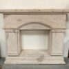 Solid Canterra Stone Hand carved Fireplace Surround