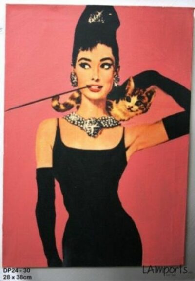 Audrey Poster Girl 28 x 38cm