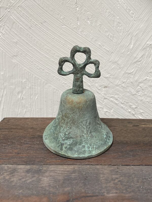 Cast Bronze Bell | Verdigris finish