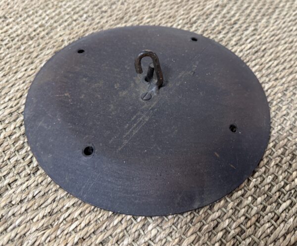 Ceiling Rose Black | Medium Hook | 20cm