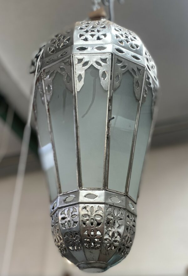 Lantern Trompo | Rusty Silver