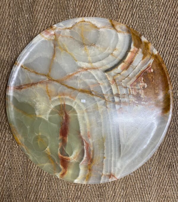 Plato 50cm Onyx Colores de la Tierra