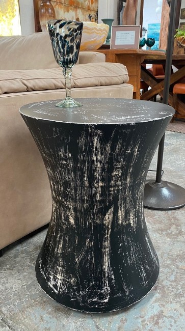 Sophia Side Table - Black wash