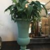 San Germaine Pedestal Urn – Teal
