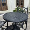 Luxury Santorini Bistro Table and Dining Chair Set  | by Landgrave
