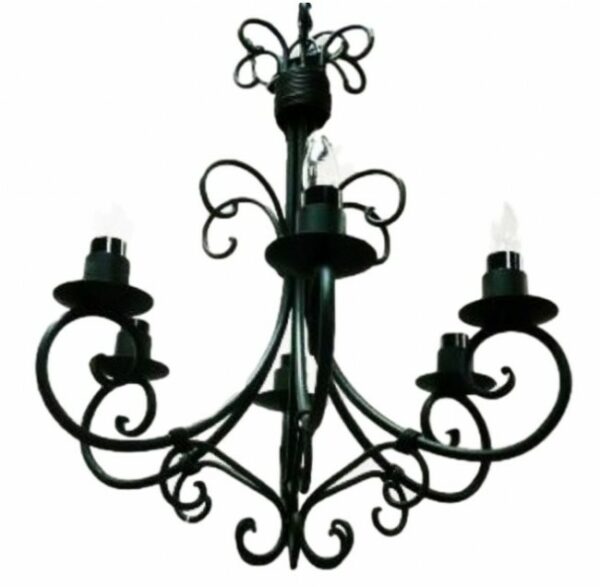 Candelabra Dellogado Black 600mmdia x 750mmH