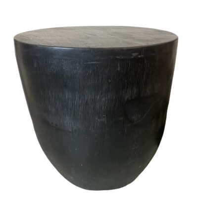 Palm Side Table Large | Matt Black