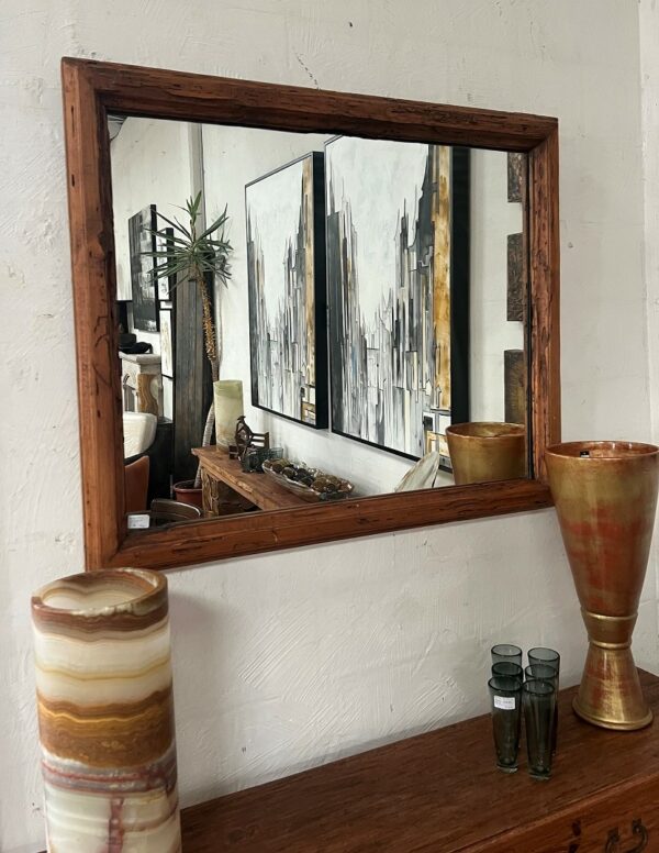 Mirror Wormwood 115cm * 95cm Wax Finish