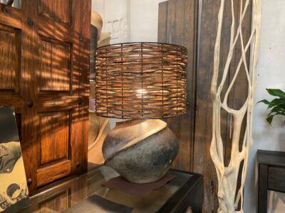 Hurucan Charcoal Table Lamp | by Hector Montero