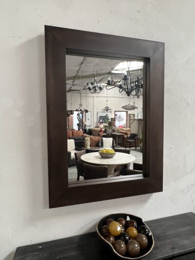 Luis Metal Framed Mirror 1.2*.9*.08 Copper finish