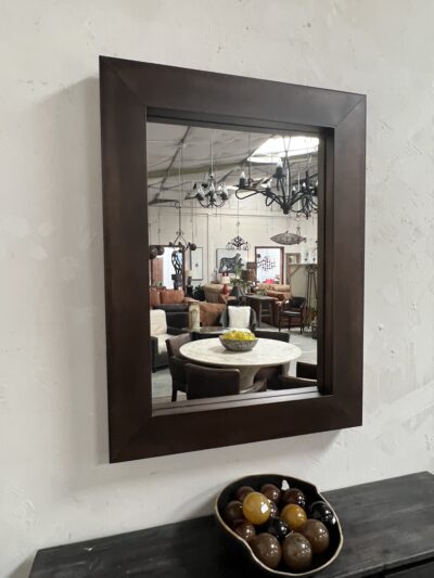 Luis Metal Framed Mirror | Copper finish