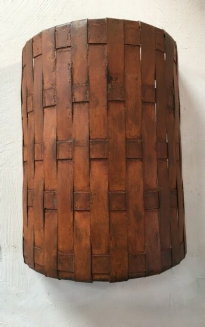 Wall light Woven Iron Oxido” 24 * 30 cm unwired”
