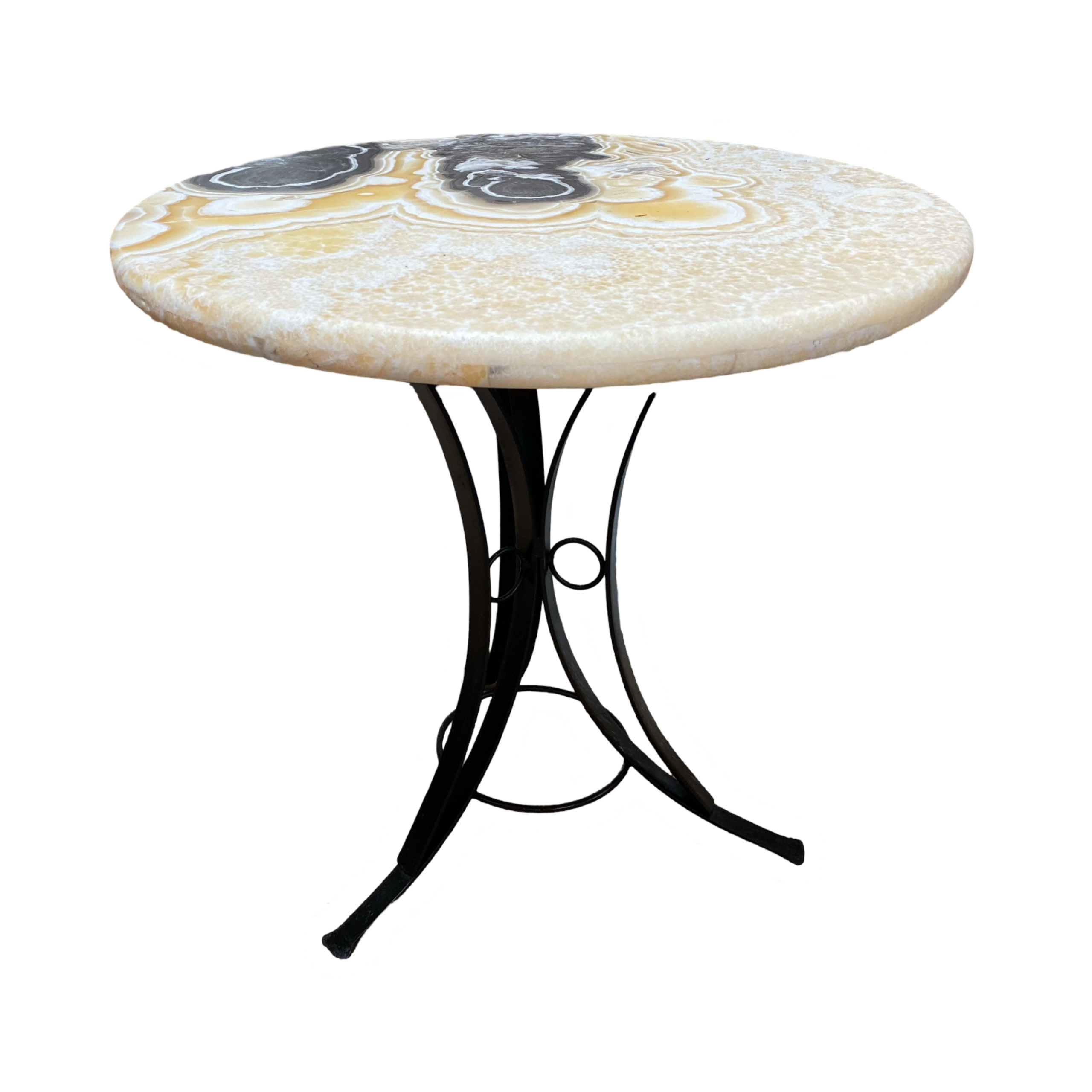 Onyx Marble Bistro Dining Table – Luxury living