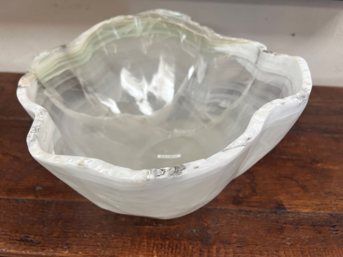 Onyx Marble Bowl – Crystalline