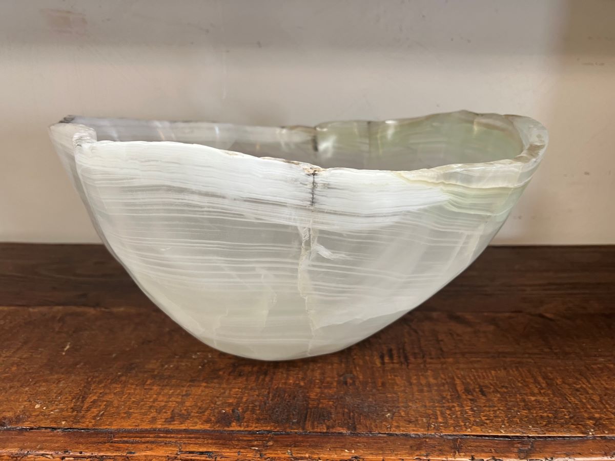 Onyx Marble Bowl – Crystalline