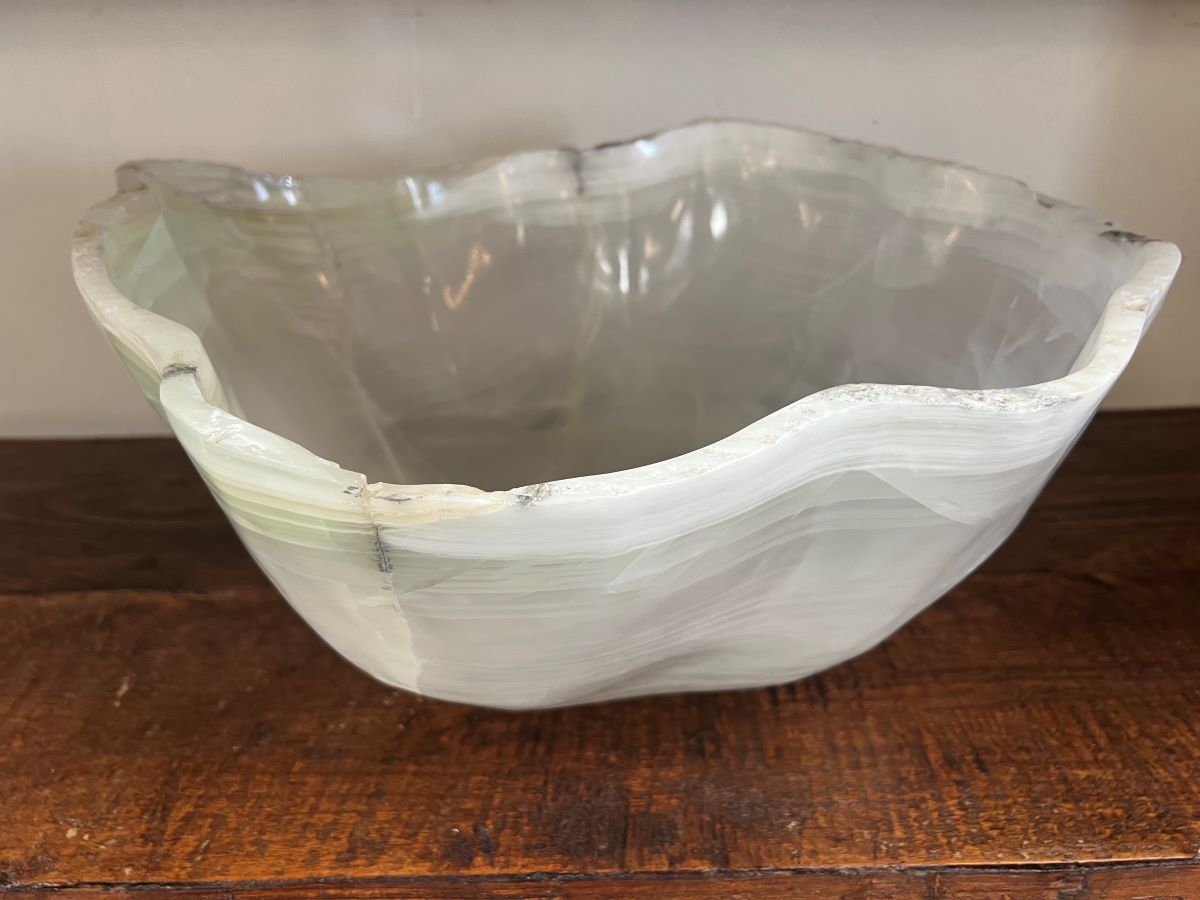 Onyx Marble Bowl – Crystalline