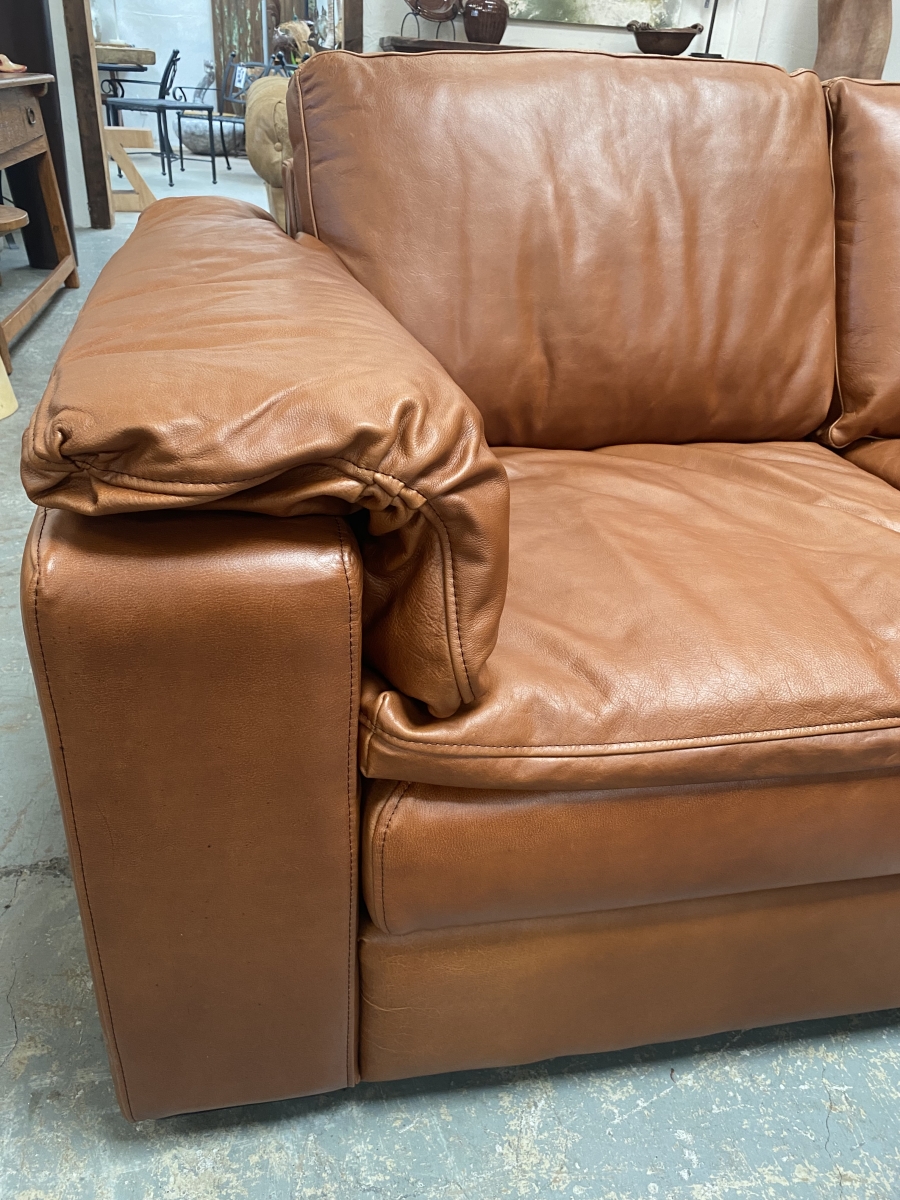 Full Grain Leather Sofa | Cabinets Matttroy
