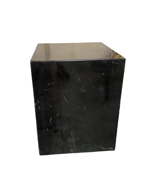 Onyx Side table Cube – Black