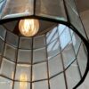 Cylinder Shade beveled glass tiles 30cm dia 40cmh