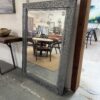 Woven Lattice Mirror – Pewter Finish