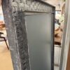 Woven Lattice Mirror – Pewter Finish