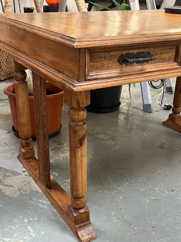 Desk- Wormwood 3 drawer  1.3*.9*.79h