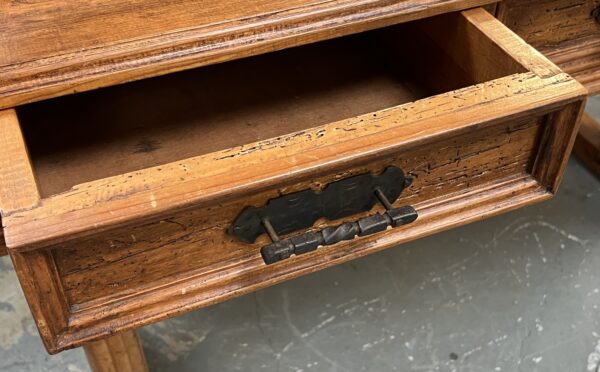 Desk- Wormwood 3 drawer  1.3*.9*.79h